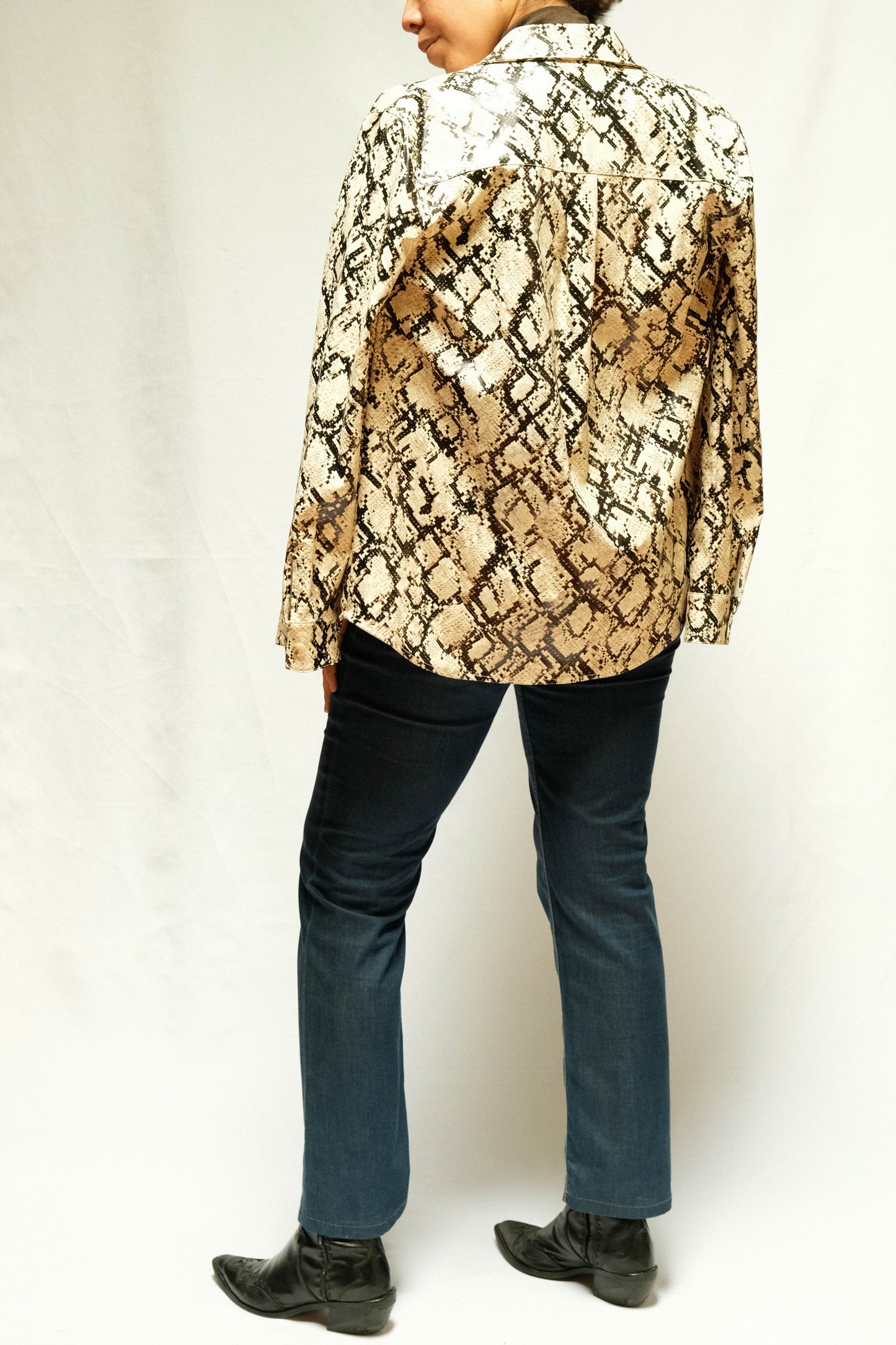 CHAQUETA CAMISA SNAKESKIN