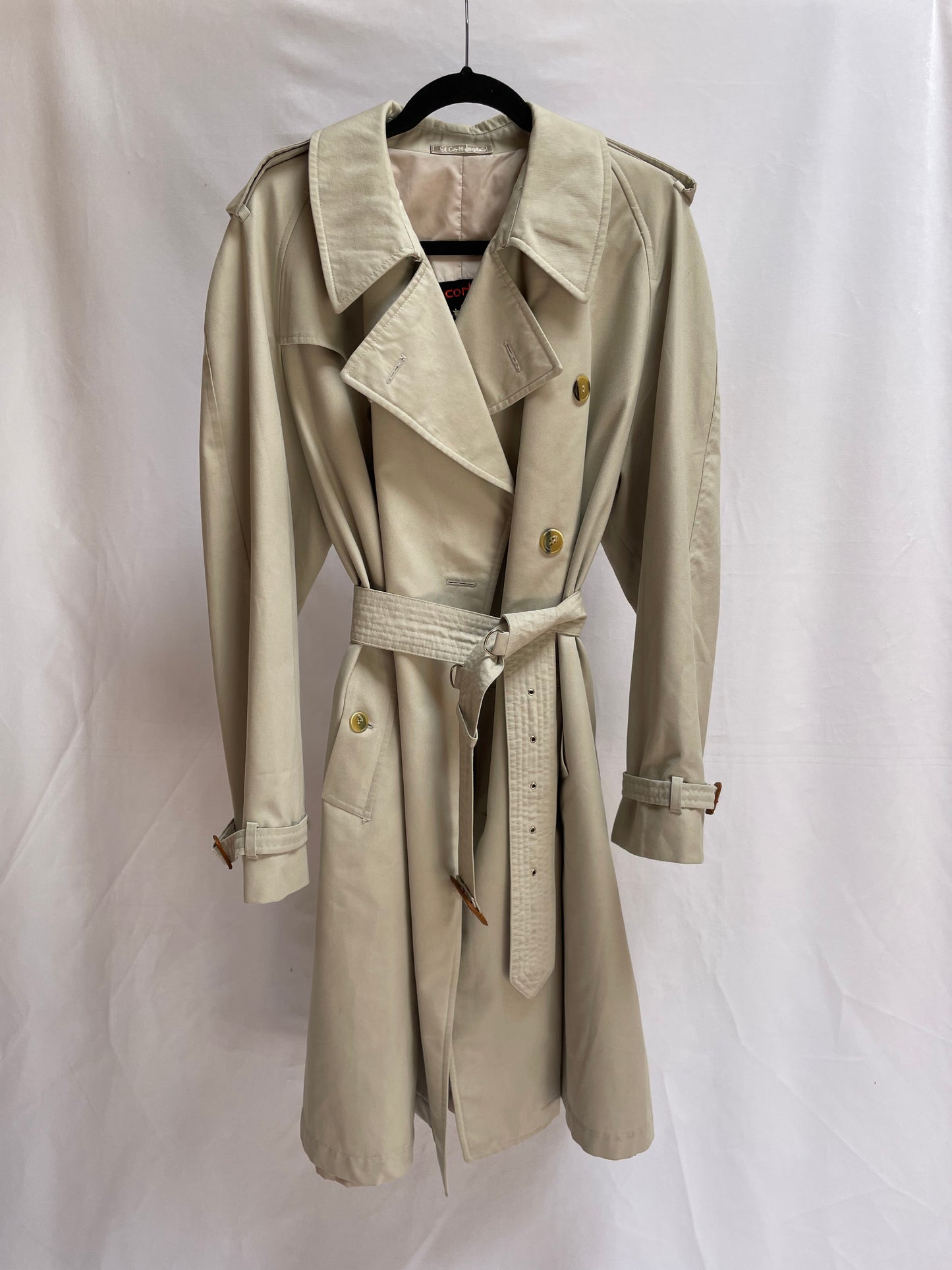 TRENCH COAT BEIGE CLÁSICO