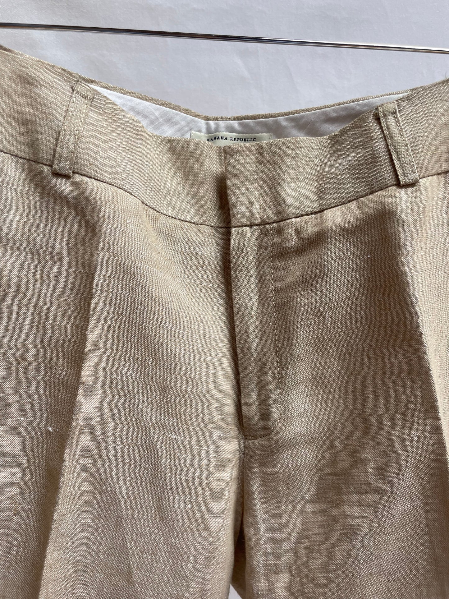 PANTALÓN LINO BEIGE