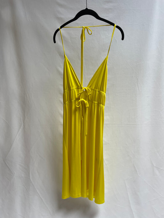 VESTIDO AMARILLO NEÓN