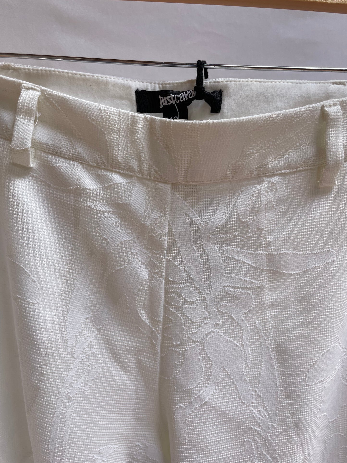 PANTALÓN BLANCO CAVALLI