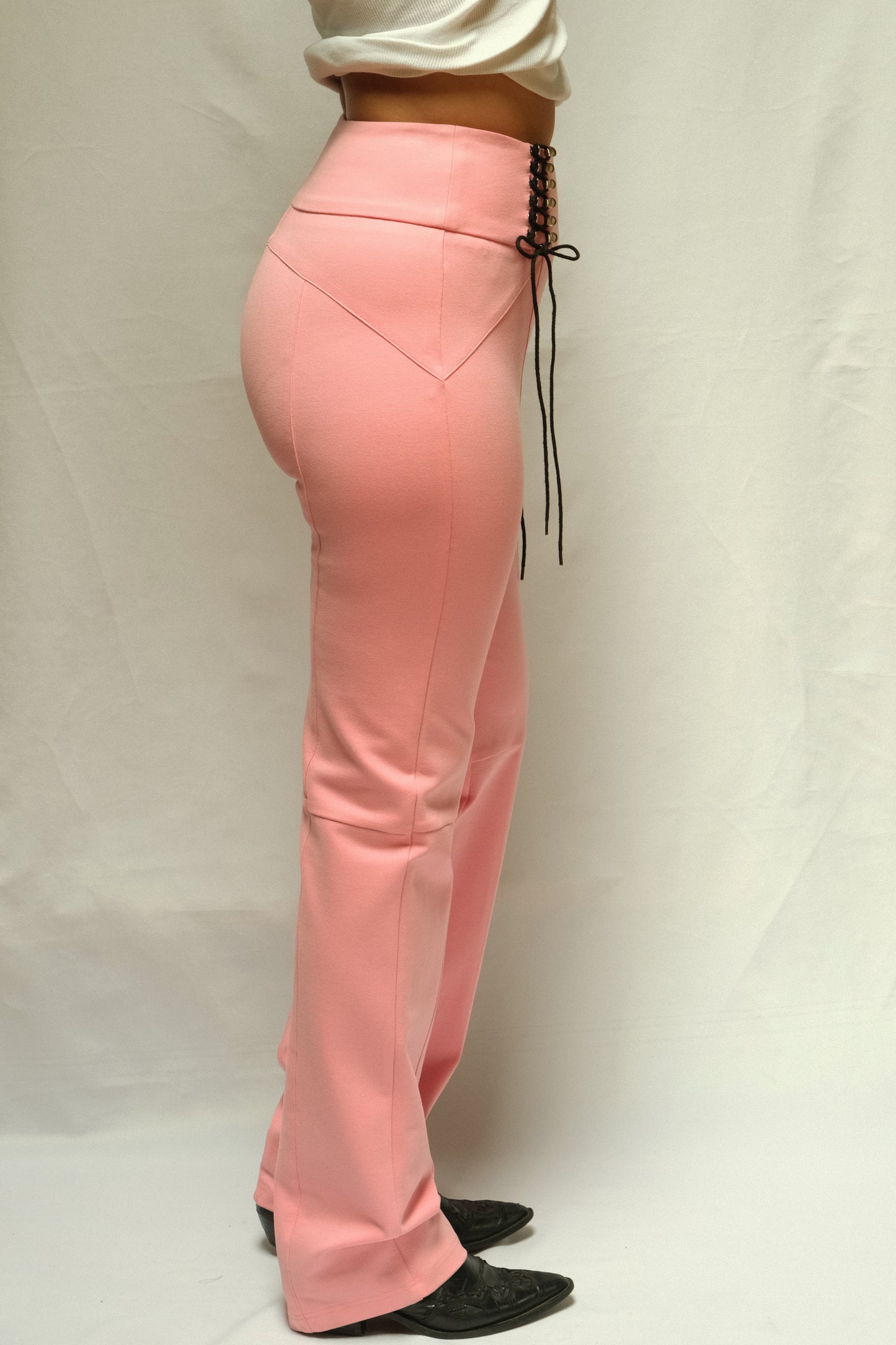 PANTALÓN ROSADO LAZOS