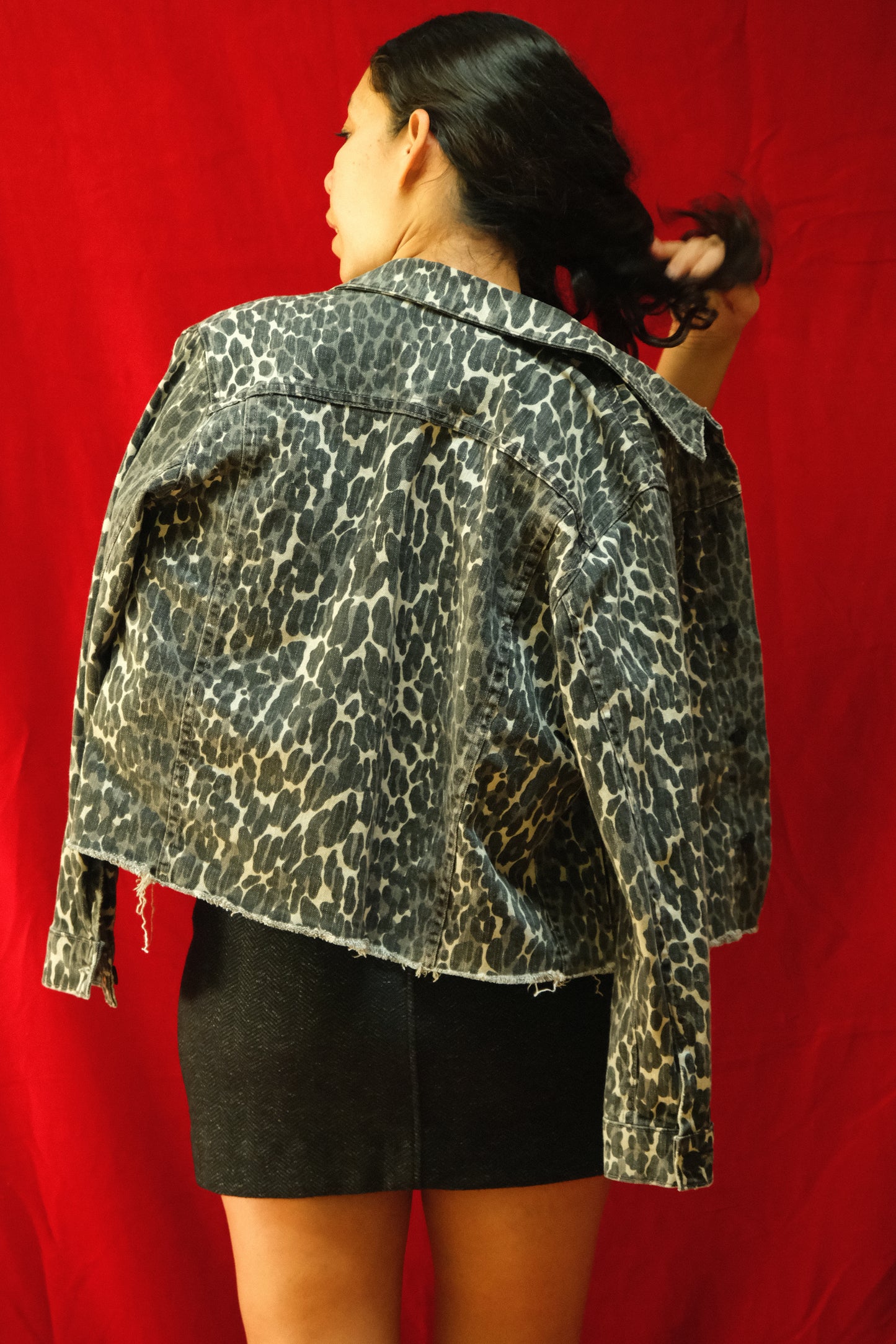 CHAQUETA CHEETAH DENIM